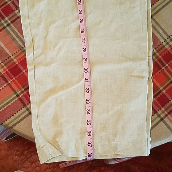 NWT Linden Hill 100% linen pants size L - Picture 8 of 8